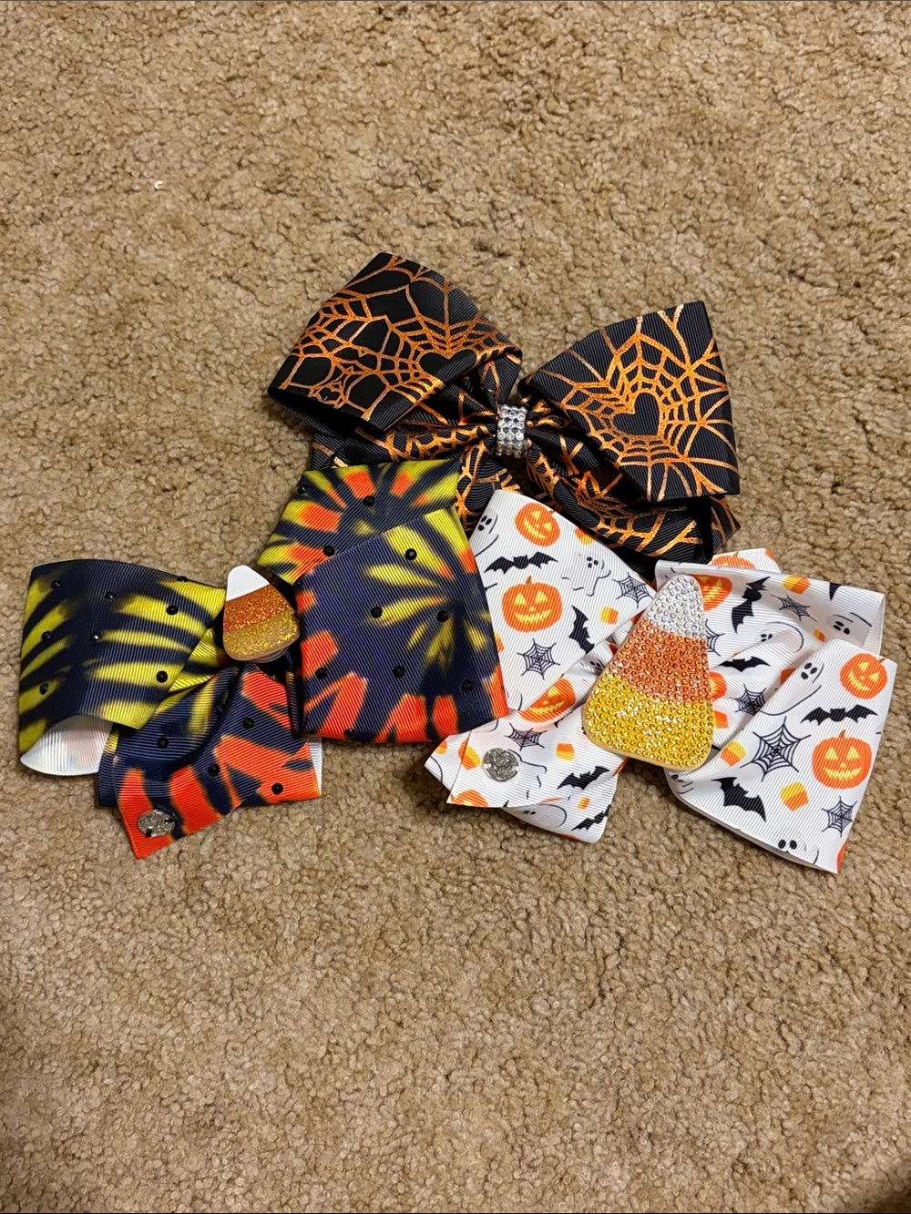 Set of 3 Halloween JoJo Bows